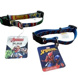 Marvel Avengers Dog Collars Lot of 2